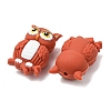 3D Animal Theem Silicone Beads SL-CBAC089-01A-3