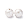 Plated ABS Plastic Beads OACR-B026-03-4