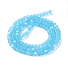 Transparent Glass Beads Strands EGLA-A044-T8mm-MB08-3