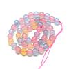 Natural Chalcedony Bead Strands G-R342-10mm-20-2