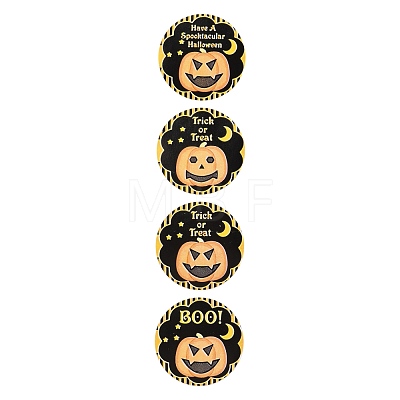 Halloween Self-Adhesive Paper Gift Tag Stickers DIY-I054-02-1
