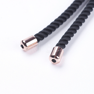 Nylon Twisted Cord Bracelet Making MAK-F018-04RG-RS-1