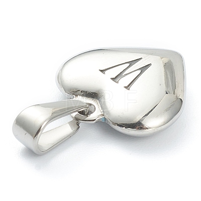 304 Stainless Steel Pendants STAS-P278-01W-P-1