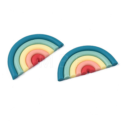 Handmade Polymer Clay Cabochons CLAY-N010-030-03-1