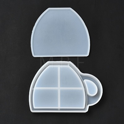 DIY Cup Shape Quicksand Silicone Molds Set X-DIY-E052-01-1