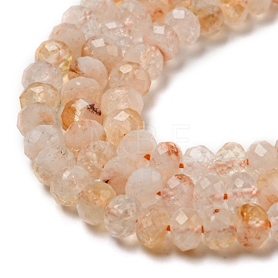 Natural Citrine Beads Strands G-A097-C04-01-1