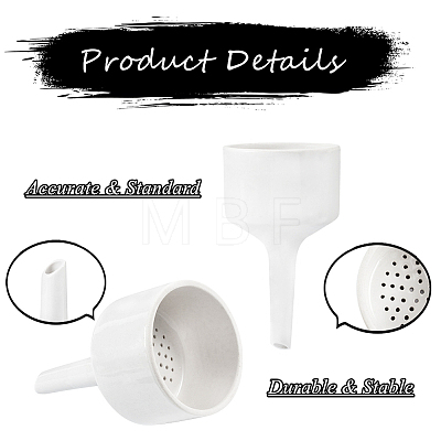 Olycraft Porcelain Buchner Filter Funnel AJEW-OC0001-33-1