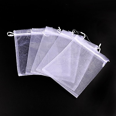Rectangle Jewelry Packing Drawable Pouches X-OP-S004-17x23cm-1-1