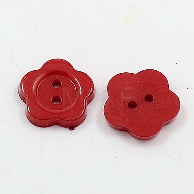 Acrylic Sewing Buttons for Costume Design BUTT-E074-C-02-1