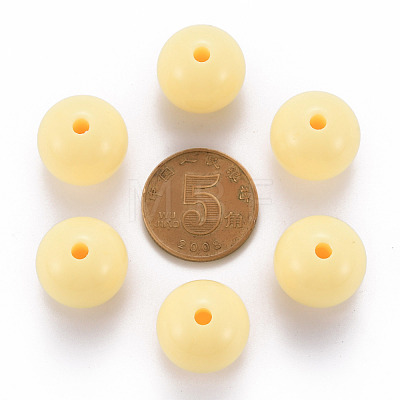 Opaque Acrylic Beads MACR-S370-C16mm-A10-1
