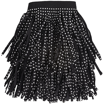 4.8Yards Velvet Tassel Fringe Trimming SRIB-GF0001-75A-1