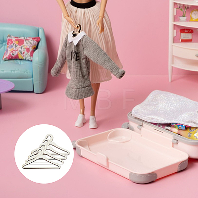 Wood Doll Clothes Hangers DOLL-WH0004-03B-1