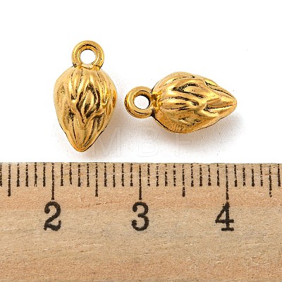 Tibetan Style Alloy Charms FIND-M011-05AG-1