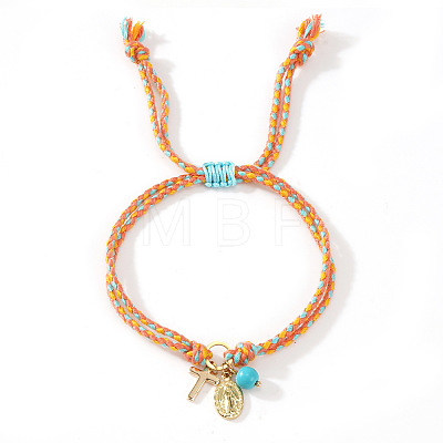 Brass Charm Bracelets LS-TC3588-2-1