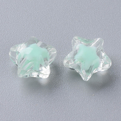 Transparent Acrylic Beads TACR-S152-01A-SS2111-1