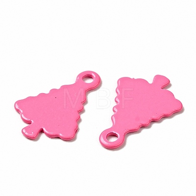 Spray Painted 201 Stainless Steel Charms STAS-G304-28C-1