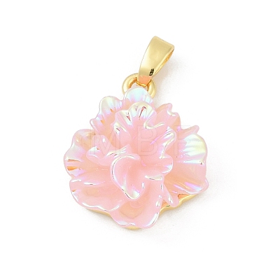 UV Plating Brass Pendants KK-R213-15G-03-1