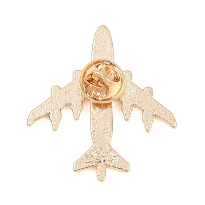 Airplane Enamel Pins AL-CBAC5A3-01G-1