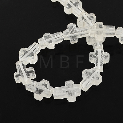 Natural Quartz Crystal Bead Strands X-G-R185-18-1