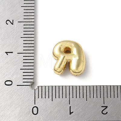 Brass Micro Pave Cubic Zirconia Beads X-KK-P290-61G-R-1