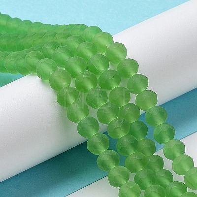 Transparent Glass Beads Strands EGLA-A034-T6mm-MD11-1