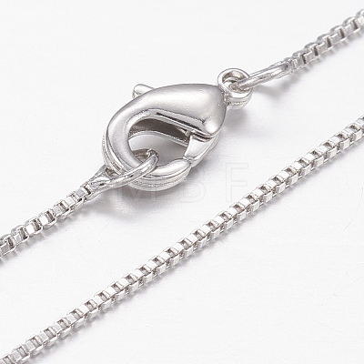 Brass Venice Chain Necklaces MAK-L009-15P-1