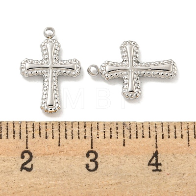 Non-Tarnish 304 Stainless Steel Charms STAS-L278-035P-1