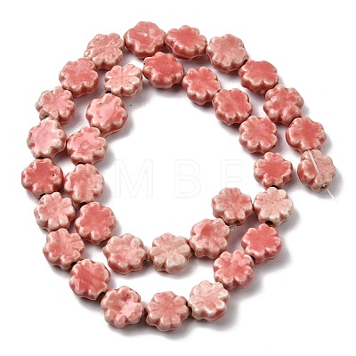 Handmade Porcelain Beads Strands PORC-K010-05C-1