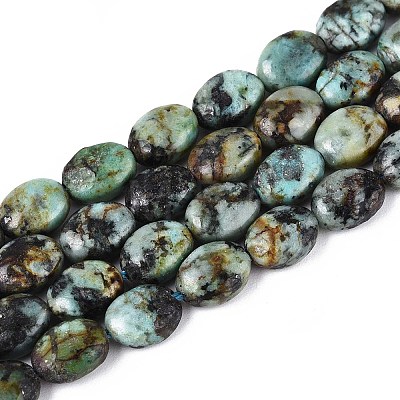 Natural African Turquoise(Jasper) Beads Strands G-T142-28-1