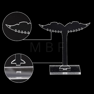 Plastic Earring Display Stand PCT019-074-1