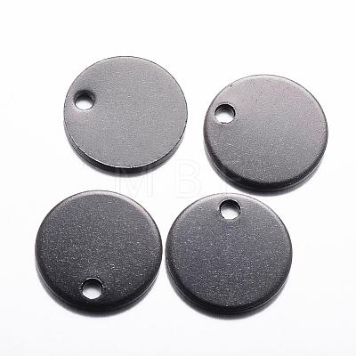 304 Stainless Steel Stamping Blank Tag Charms STAS-H383-04-1