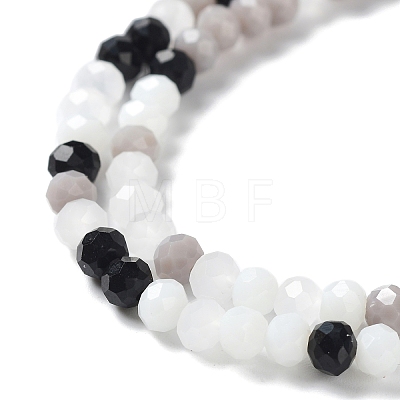 Glass Beads Strands EGLA-A034-M4mm-48-1