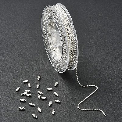 1 Roll Iron Ball Bead Chains CH-YW0002-04S-1