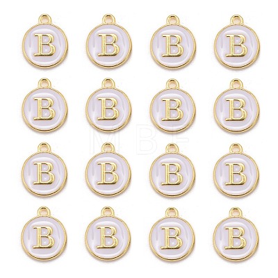Golden Plated Alloy Charms X-ENAM-S118-01B-1
