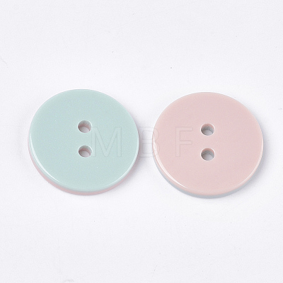 2-Hole Resin Buttons RESI-S374-23B-1