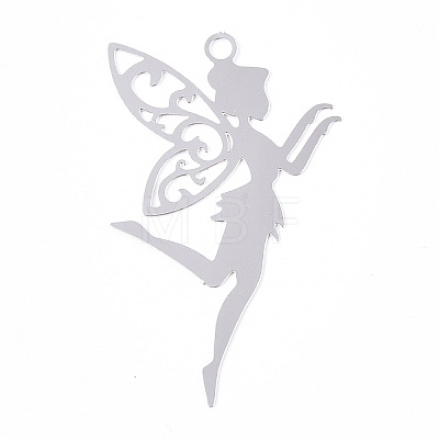 Anti-Tarnish 201 Stainless Steel Pendants STAS-N103-197P-1