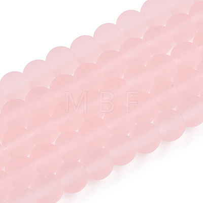 Transparent Glass Beads Strands LS-GLAA-T032-T4mm-MD10-1