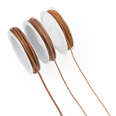 16.1M 3 Styles Waxed Cotton Thread Cords YC-TA0001-24-1