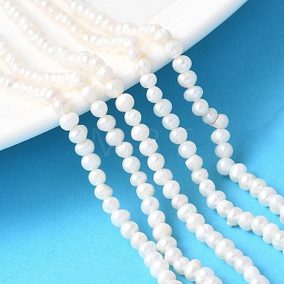 Natural Cultured Freshwater Pearl Beads Strands PEAR-I007-07N-01A-1