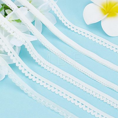   30M 6 Styles Polyester Non Slip Knitted Elastic Cord Sets OCOR-PH0002-19-1