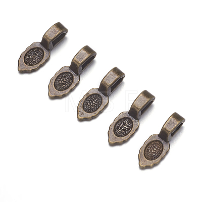 Tibetan Style Pendant Bails LS-MAB3357Y-1