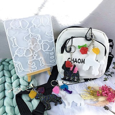 Food Grade DIY Pendant Silicone Molds PW-WG1755B-01-1