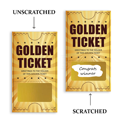 120 Sheets 4 Style Rectangle Coated Scratch Off Film Reward Cards DIY-JOY0001-16-1