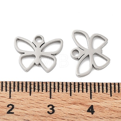 316 Surgical Stainless Steel Charms STAS-Q314-18P-1