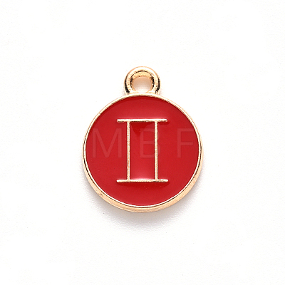 Alloy Enamel Pendants LS-ENAM-S124-01A-07I-1