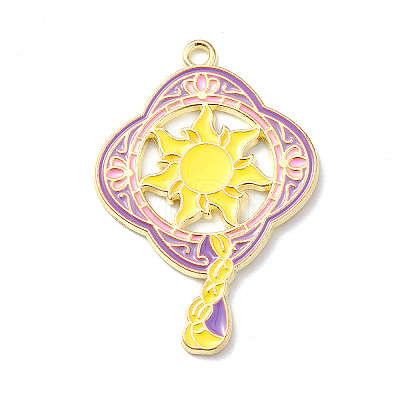 Alloy Enamel Pendants FIND-B019-01LG-02-1