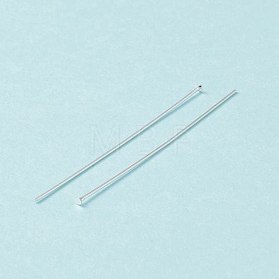 Brass Flat Head Pins X-KK-WH0058-03D-S-1