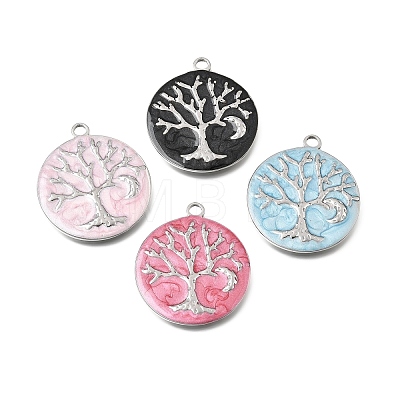 304 Stainless Steel Pendants STAS-N108-111P-1