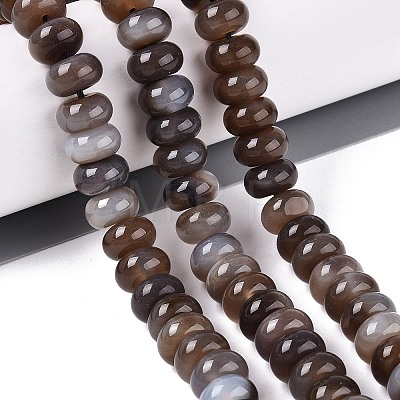 Natural Agate Beads Strands G-Q613-01E-03-1