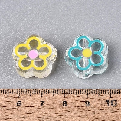 Transparent Acrylic Beads OACR-N156-01-1